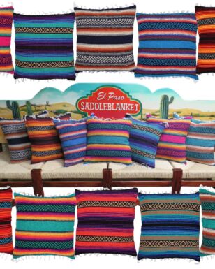 Fiesta Fringed Pillow Covers