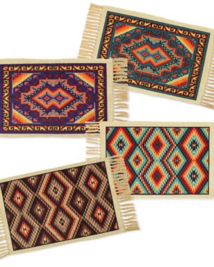 24 PACK - Geometric Print Table Mats.
