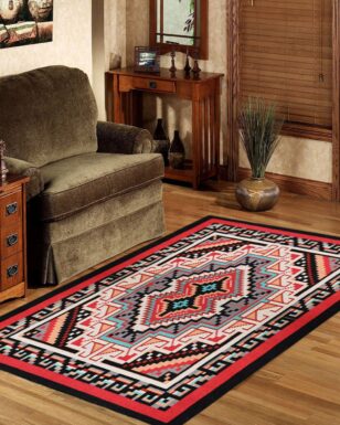 Southwest Tufted Area Rug #1
