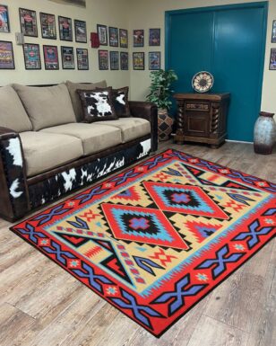 Southwest Tufted Area Rug #10