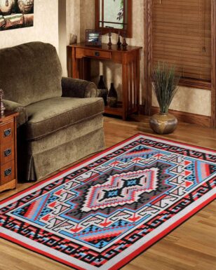 Southwest Tufted Area Rug #2