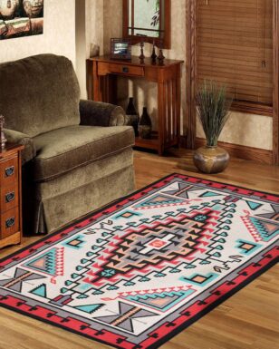 Southwest Tufted Area Rug #3