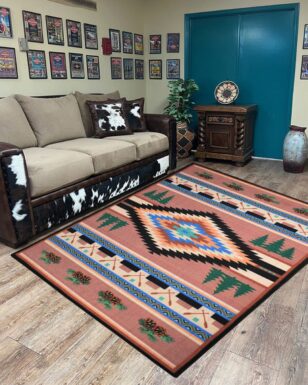Southwest Tufted Area Rug #5