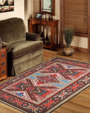 Southwest Tufted Area Rug #7