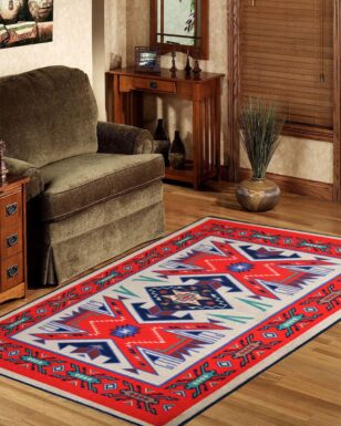 Southwest Tufted Area Rug #8