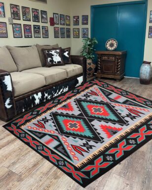 Southwest Tufted Area Rug #9