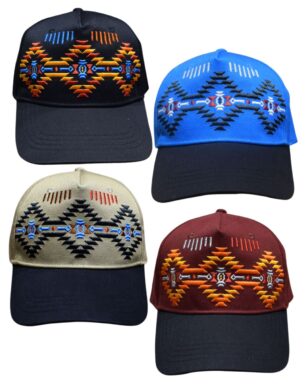 Premium Southwest "Canyon Ridge" Cotton Caps