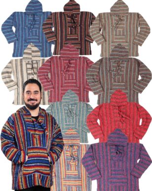 12 Assorted Premium Grade Baja Pullovers.