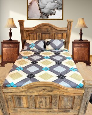 <FONT COLOR="RED">CLOSEOUT!!</FONT> 3pc Premium Quilted Bedding Set #8