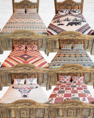<FONT COLOR="RED">JUST IN!</FONT> 6 Pack, Premium Quilted Bedding Sets.