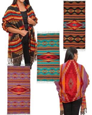 8 Southwest -Style Wraps, Design 'R'!