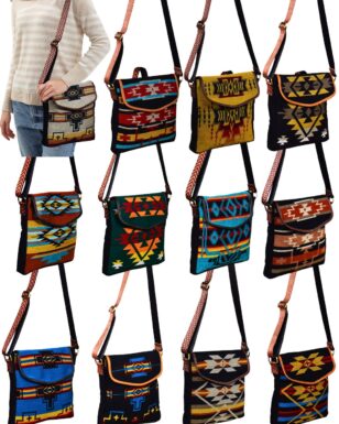 <font color="red"> Newly Remodeled!</font> 12 Piece Southwest Shoulder Bags!