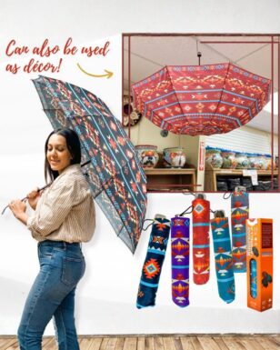 Southwest Style Umbrellas, Assorted 12 Pack