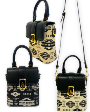3 pack Modern Mosaic Chic Date Purses
