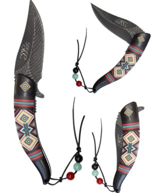 Ornated Folding Knife
