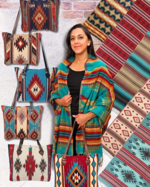 12 Pack Southwest-Style Wrap & Maya Modern Purse!