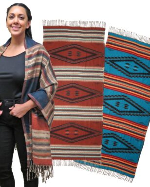 6 Pack Southwest Style Wraps, Design E Series.