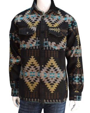 Southwest Woven Shacket #4