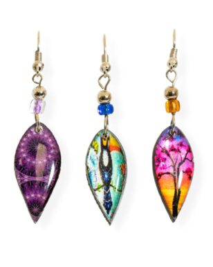 Hippie Feather Earrings