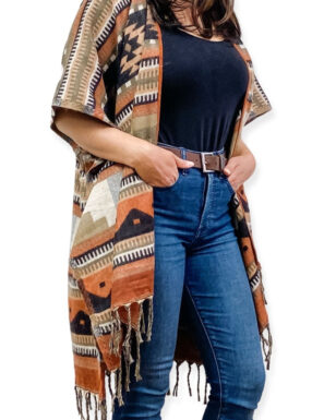 Classic Southwest Ruana #4