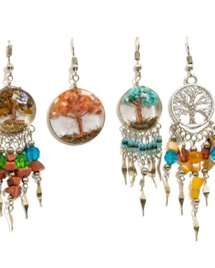 12 pairs of the Tree of Life Earrings