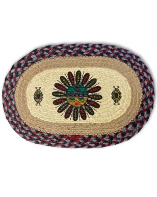 Braided Jute Table Mats, Design #13