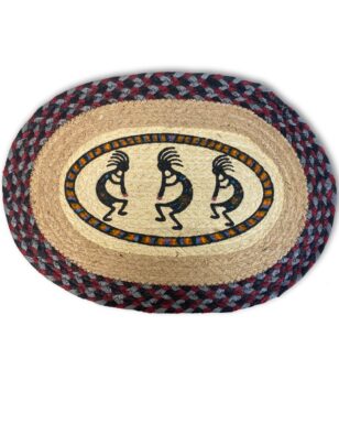 Braided Jute Table Mats, Design #4