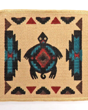 6pk Cotton Stencil Coasters-Southwest <br>Design 24