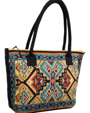 Cotton Stencil Purse- Southwest Design #171