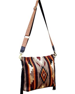 Wool Maya Modern Purse, Design 3A