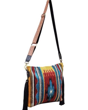 Wool Maya Modern Purse, Design 5A