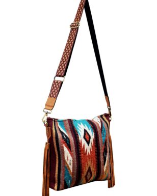 Wool Maya Modern Purse, Design 8A