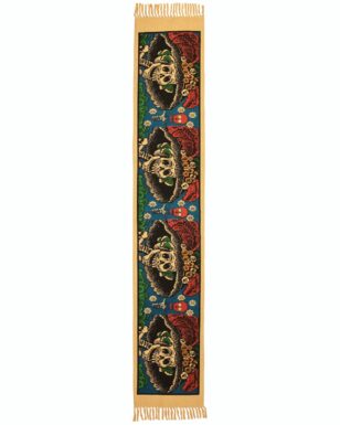Cotton Stencil Table Runner  - 150