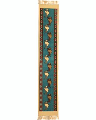 Cotton Stencil Table Runner - 300B