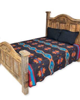 Queen-Size Lodge Blankets, Design  #26