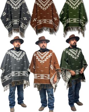 6 Western Style Cotton Poncho Package Deal!