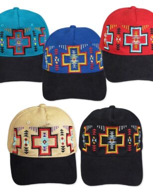 6 PC Petite "Four Paths" Snapback  Cotton Caps,