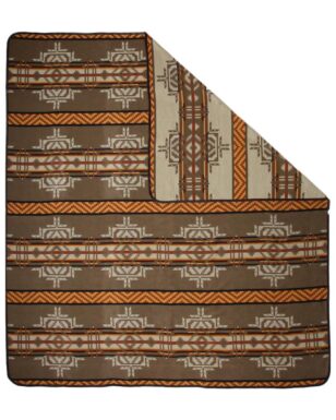 Bedspread 7035 - KING, Brown, Smoke