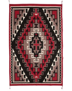 Hand Woven Wool Trading Post Rug 785