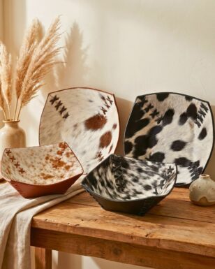 Cowhide Bowl