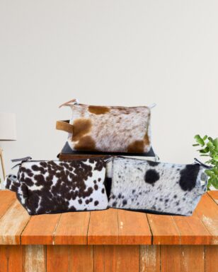 Small Cowhide Toiletry