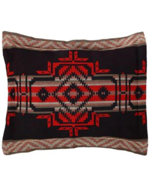 PILLOW SHAM 7035 - Black, Red