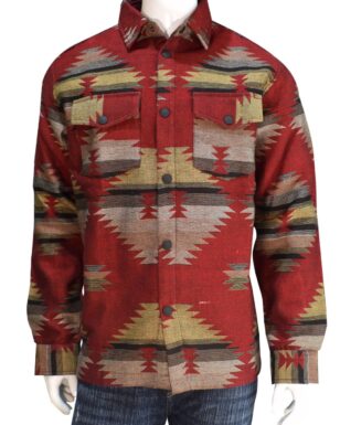 Southwest Woven Shacket #3