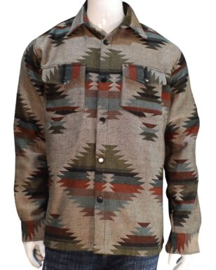 Southwest Woven Shacket #5