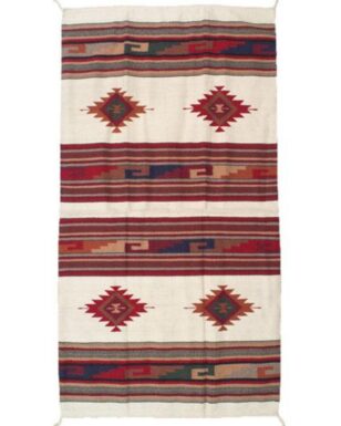 Southwest Pattern Wool Rug 128/2