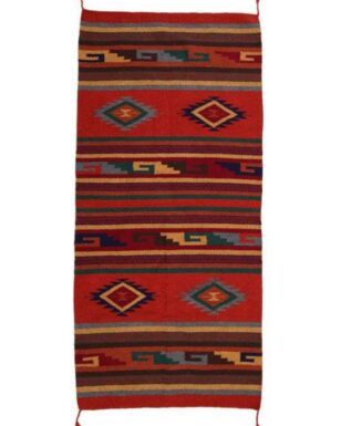 Southwest Pattern Wool Rug 128/3