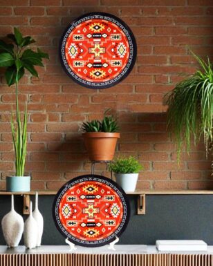 Ceramic Decor Plate Design, 6