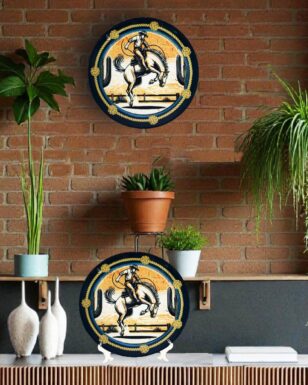 Ceramic Decor Plate Design, 9