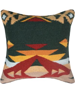 Wool Desert Trail Pillow Cover, Design #10