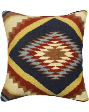 Wool Desert Trail Pillow Cover, Design 11